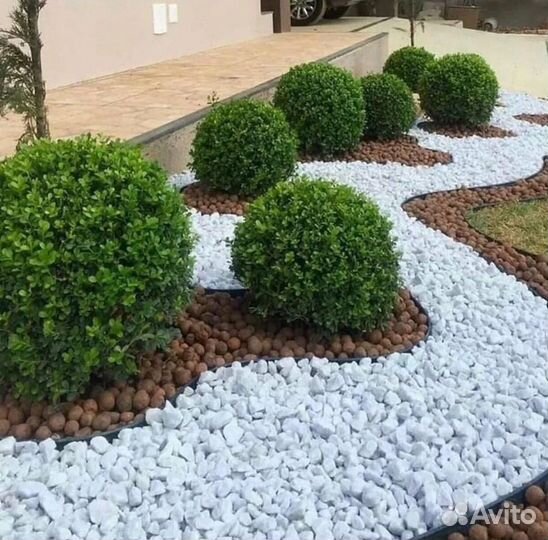 Мраморная крошка белая