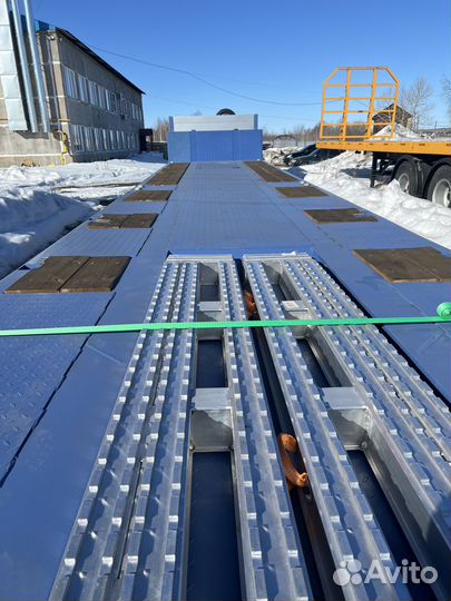 Полуприцеп трал (тяжеловоз) Авиком 98715-04 низкорамный, 2023