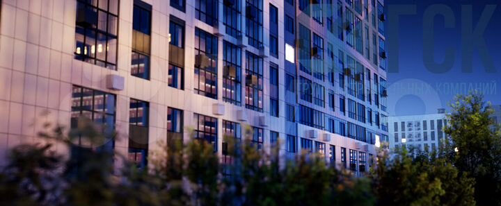 Квартира-студия, 28,4 м², 6/19 эт.