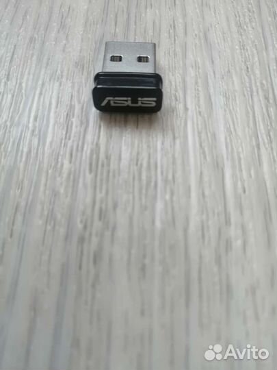 Сетевой адаптер asus USB-N10 Nano, черный