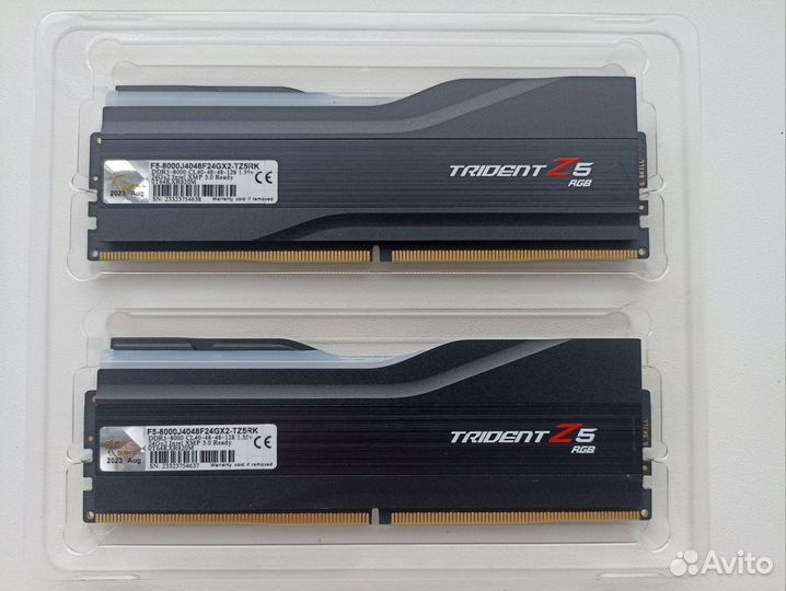 G.Skill Trident Z5 RGB 48Gb (2x24Gb) DDR5-8000