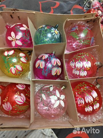 Елочные игрушки СССР