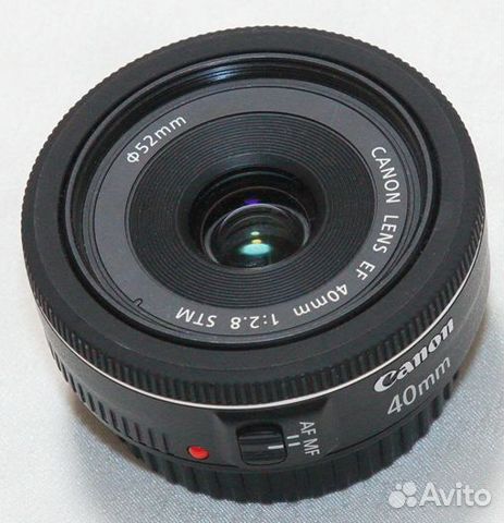 Объектив Canon EF40/2,8STM объявление продам
