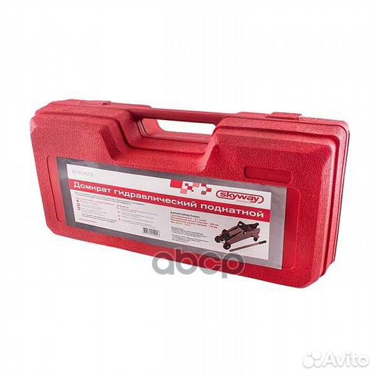 Домкрат гидравлический подкатной 2,1т h 135-320