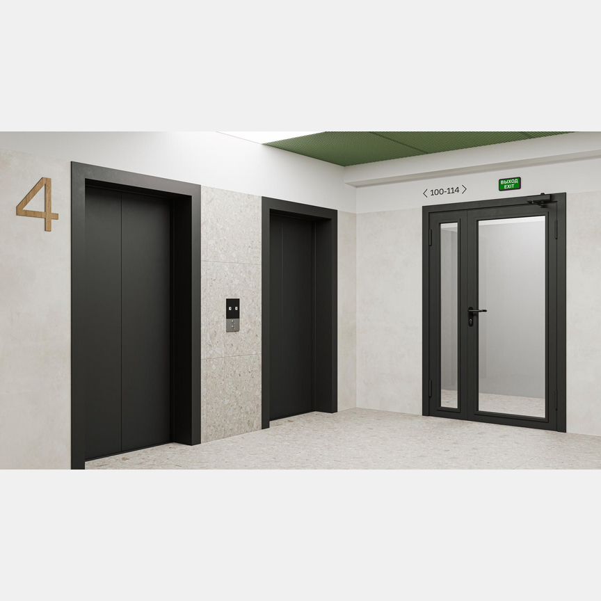 2-к. апартаменты, 57,3 м², 23/23 эт.