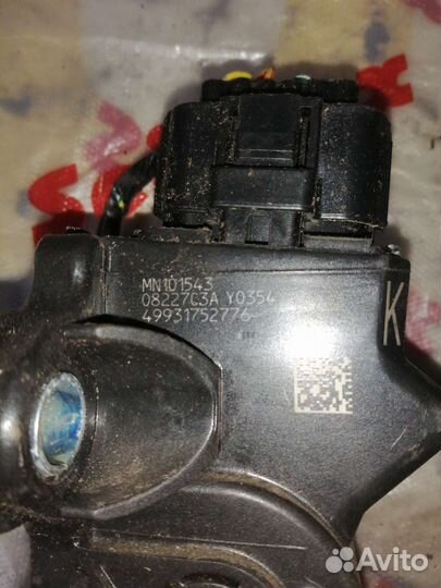 Педаль газа Mitsubishi lancer 10