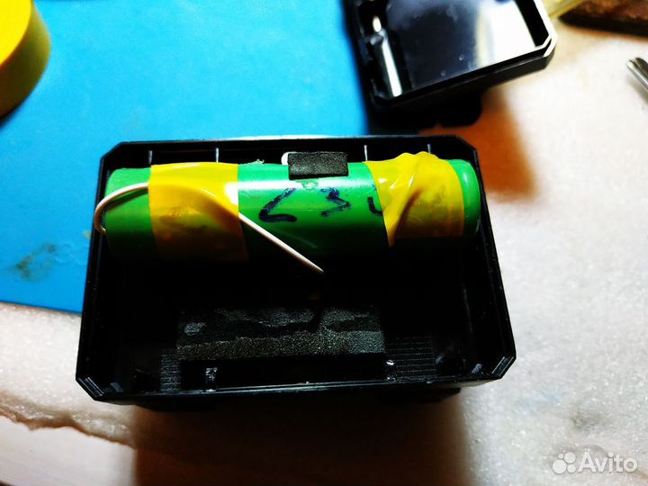 Налобный фонарь 18650