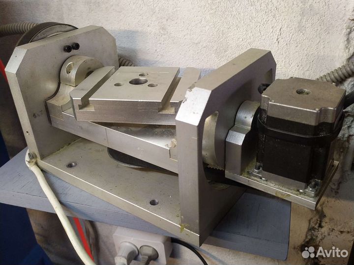 Поворотный стол вращающаяся ось 4,5 для чпу