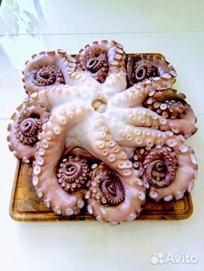 Сырой и Копченый Осьминог