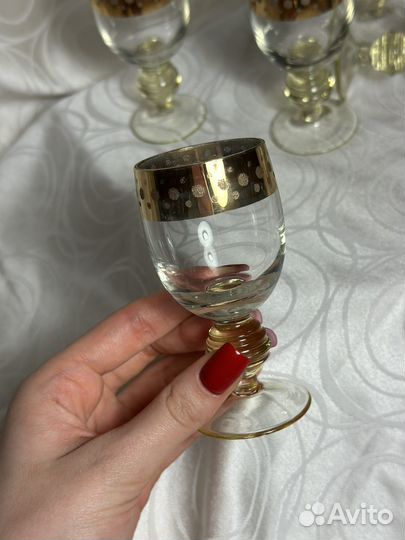 Рюмки хрустальные