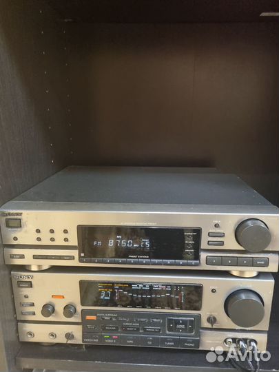 Магнитофон sony