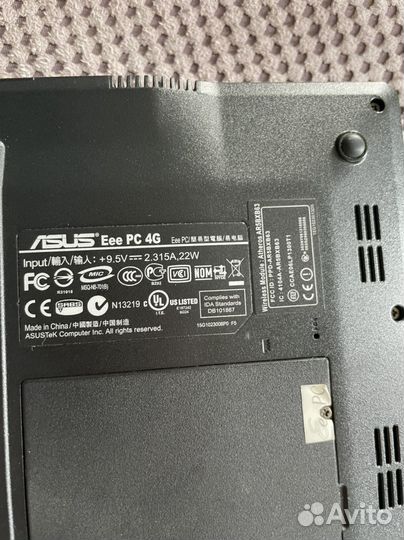 Нетбук asus eee pc