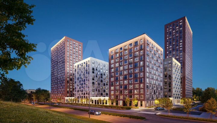 2-к. квартира, 55,6 м², 24/32 эт.