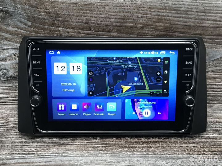 Магнитола UAZ Patriot 2/32GB 8 ядер, 4G модем