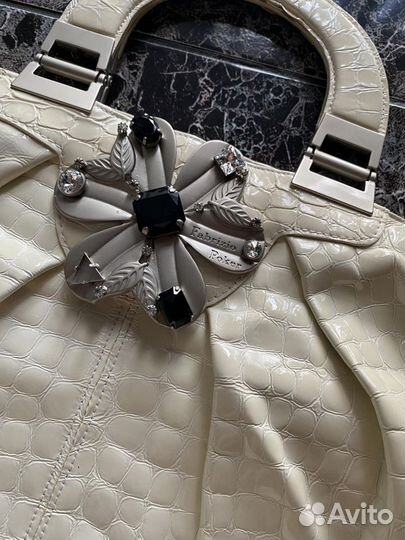 Сумка натур кожа крокодил