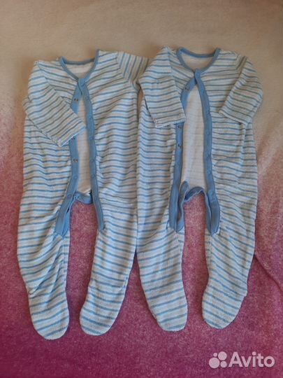 Пакет вещей для девочки 68-74 см