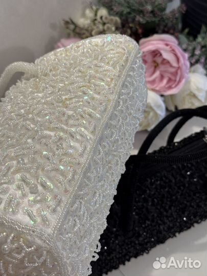 Сумка женская вечерняя, бисер