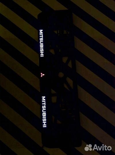 Рамка под номер с подсветкой надписи