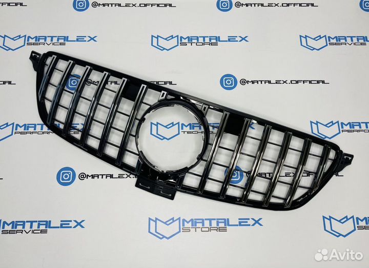 Ноздри Мерседес GLE W166 хром