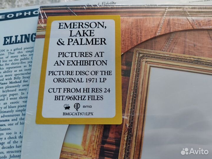 Emerson, Lake & Palmer Pictures AT Exhibition LP