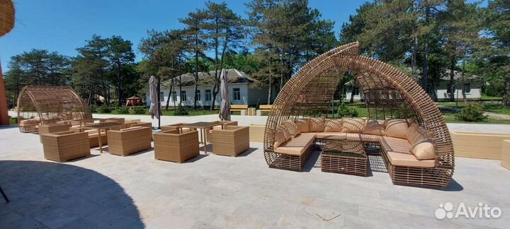 Садовая мебель из искусственного ротанга