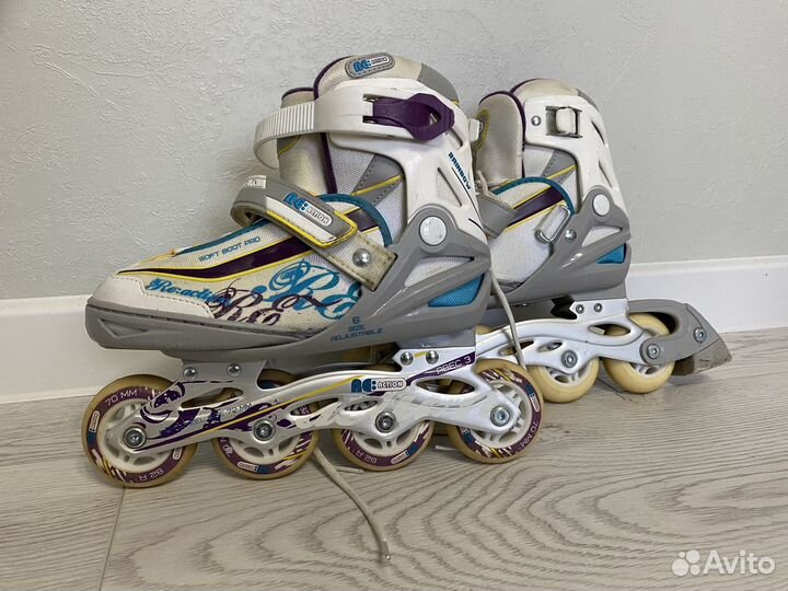 Ролики раздвижные детские 31-36рр