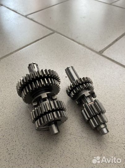 Валы кпп с шестернями 50-125см3 139FMB, 147FMD, 15