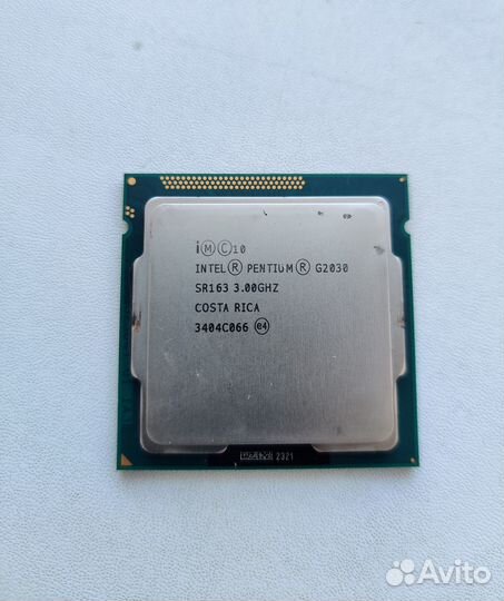 Процессор Intel Pentium G2030 LGA1155 + кулер BOX