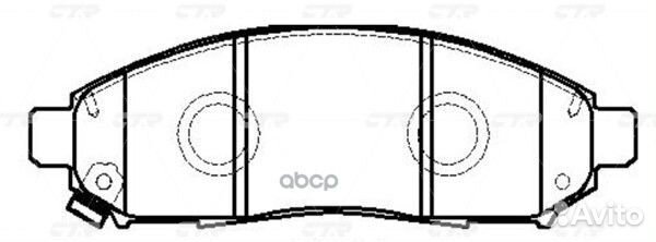 Колодки GK0733 CTR