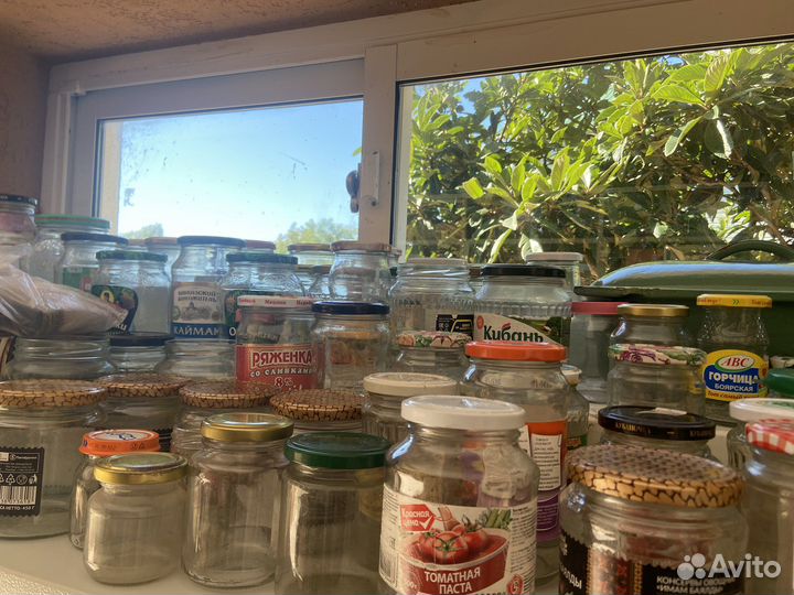 Банки стеклянные