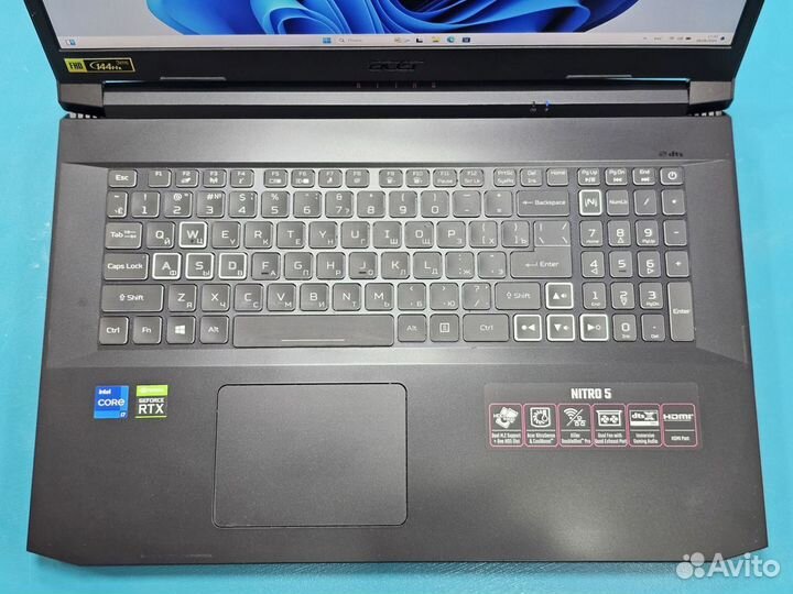 Игровой зверь/ i7 / 3070 / aсer 17.3