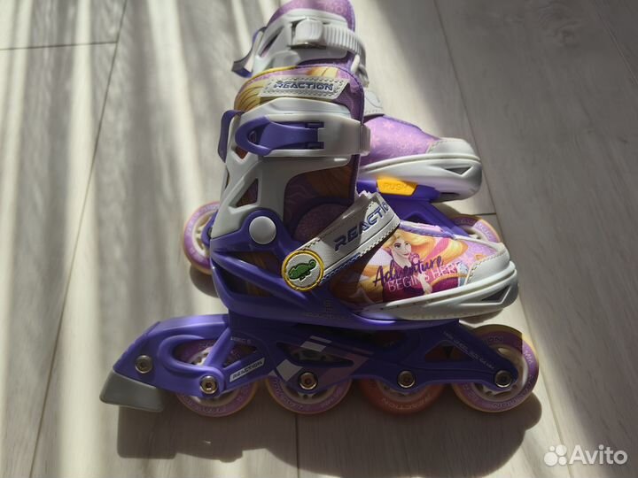 Роликовые коньки раздвижные 26-31 р