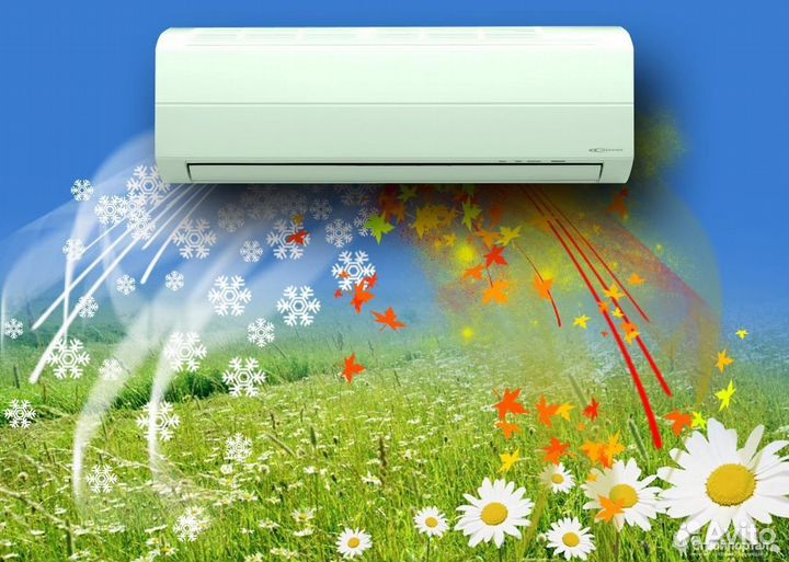 Кондиционер. Установка кондиционеров. Склад Москва