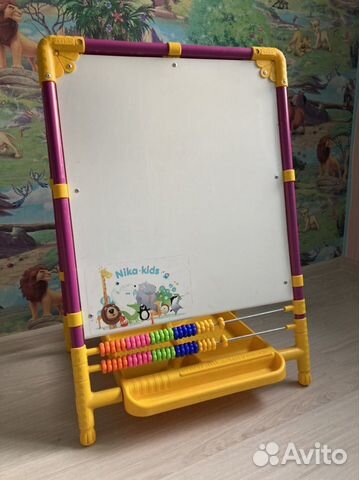 Мольберт Ника Доска знаний Растущий двусторонний