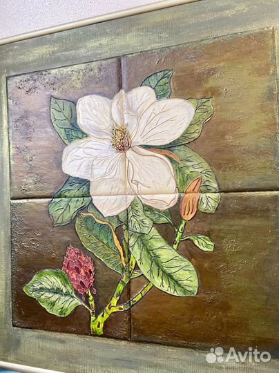 Настенное панно керамика