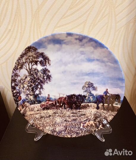 Тарелка Декоративная Wedgwood Англия Фарфор