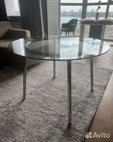 Столешница стеклянная 920 мм 7 мм