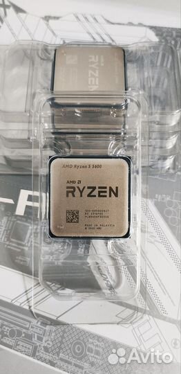 Новый Ryzen 5 5600 5600G + термопаста