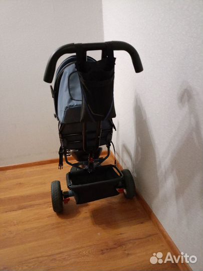 Велосипед коляска с ручкой