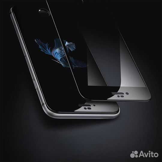 Защитное стекло 9D LuazON для iPhone 7/8/SE2020