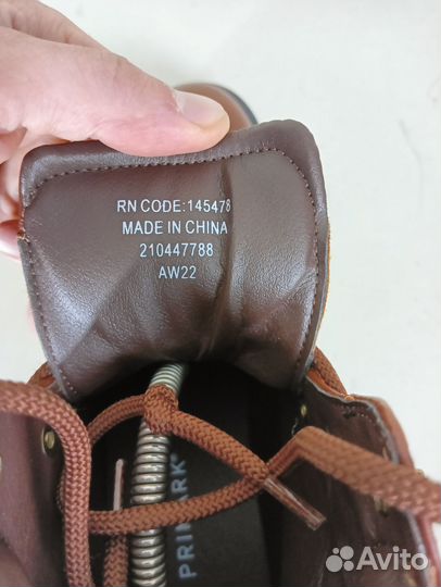 Primark демисезонные ботинки мужские