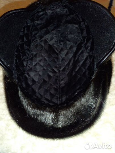 Меховая мужская кепка