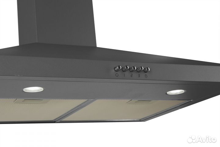 Вытяжка каминная oasis KB-60G серый