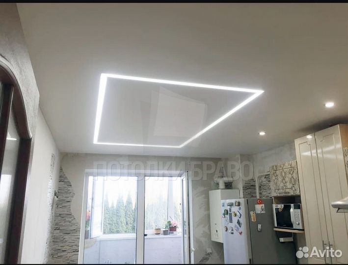 Ремонт, натяжные потолки