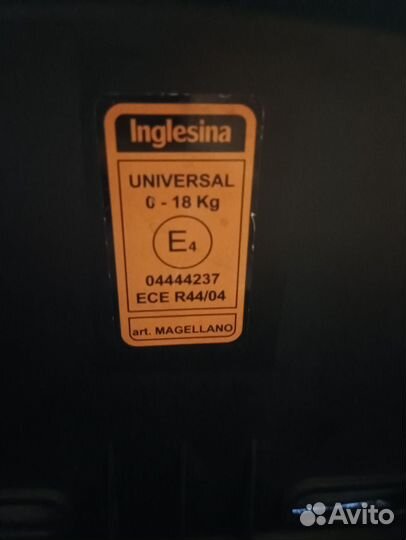 Автокресло 0+