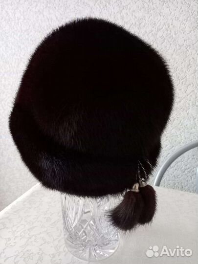 Норковая шапка размер 54-55