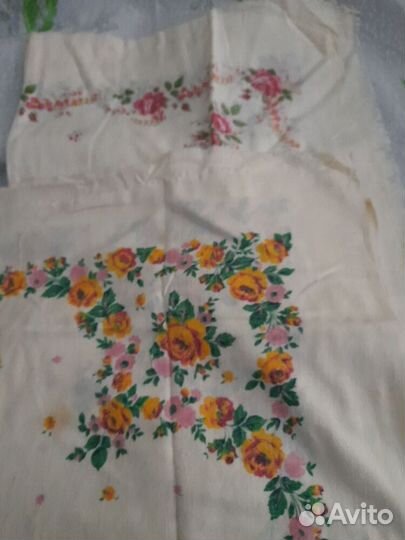 Платки, палантины х/б,шерсть новые СССР