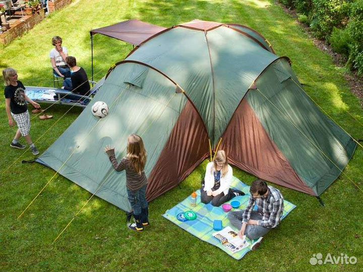 Палатка 6 ти местная 3-х комнатная