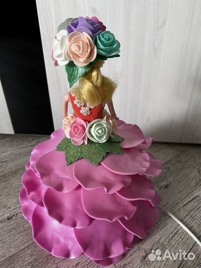 Кукла светильник ручной работы