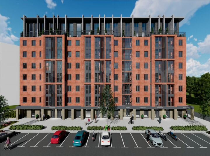 1-к. квартира, 44,5 м², 4/8 эт.